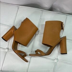 IRO Tan Women's Block Heel Sandals